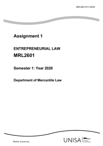 MRL2601 2026 Assignment 01