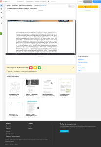 Organization Theory & Design Textbook