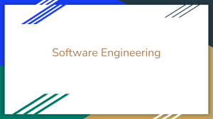 Software Engineering Syllabus & Course Content