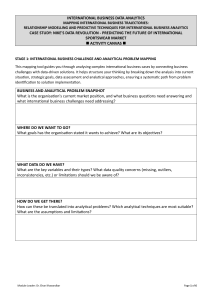 Nike Data Analytics Case Study: International Business