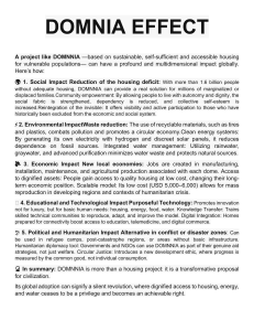 DOMNIA Effect: Sustainable Housing Impact