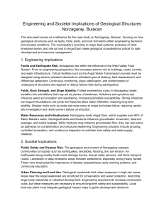 Engineering & Societal Implications of Geological Structures in Norzagaray, Bulacan