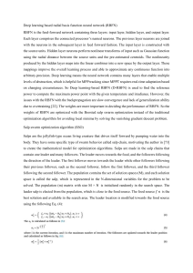 Deep Learning RBFN with Boosted Salp Swarm Optimization