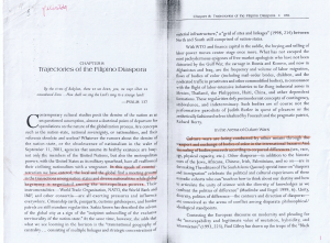 Trajectories of the Filipino Diaspora
