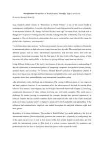 Book Review: Hierarchies in World Politics