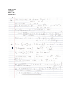 ENMC 461 Assignment 3: Engineering Problems