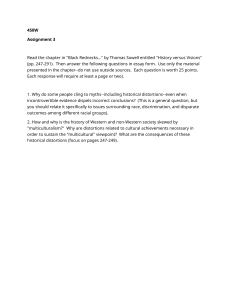 Assignment 3: History vs Visions Essay Questions