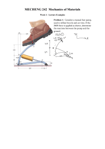 MECHENG 242 Mechanics of Materials Week 1 Lecture Examples
