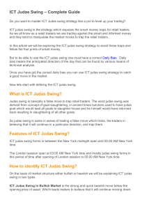 ICT Judas Swing Strategy Guide