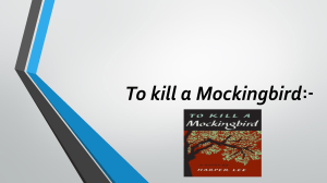 To Kill a Mockingbird Summary & Study Guide