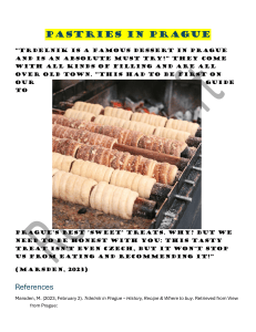 Trdelnik: Prague's Famous Dessert