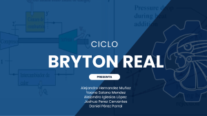 Ciclo Brayton Real - Presentaci&oacute;n