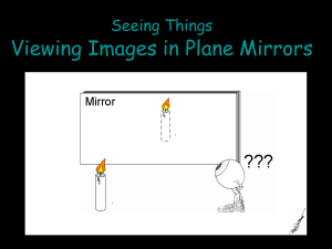 Viewing Images in Plane Mirrors: Physics Lesson