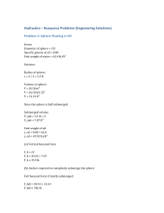 Hydraulics Buoyancy Problems Engineering Solutions
