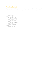 Python Functions Defined: Tutorial & Code Examples