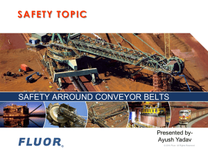 Safety Around Conveyor Belts - Industrial Training