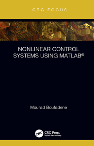 Nonlinear Control Systems Using MATLAB Textbook