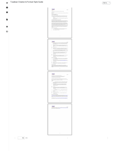 Turabian Citation & Format Style Guide