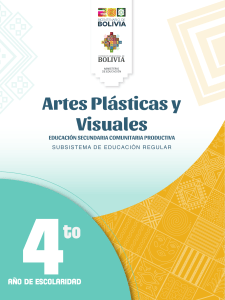 Artes Pl&aacute;sticas y Visuales - 4to Secundaria