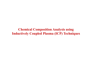 Chemical Composition Analysis with ICP Techniques