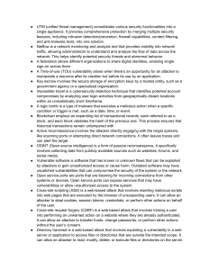 Cybersecurity Terms and Definitions Glossary