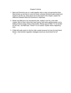 Chapter 8 Activity: Emotional Responses & Regulation