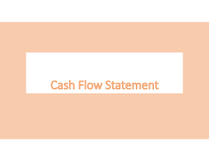 Cash Flow Statement: Understanding, Classification, and Examples