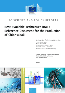 Best Available Techniques (BAT) for Chlor-Alkali Production | EU Report