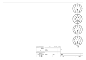 Surface Finish Technical Drawing Template