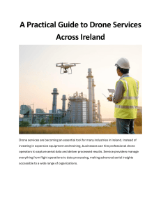 Practical Guide to Drone Services in Ireland