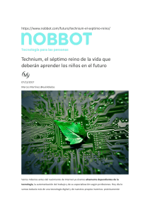 Technium: el s&eacute;ptimo reino de la vida para el futuro