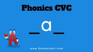 Phonics CVC Word Family -at Lesson