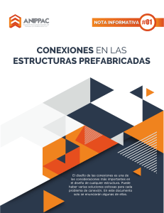 Conexiones en Estructuras Prefabricadas: Dise&ntilde;o y Consideraciones