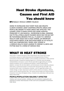 Heat Stroke: Symptoms, Causes, and First Aid You Should Know
