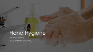 Hand Hygiene: Infection Control and Prevention