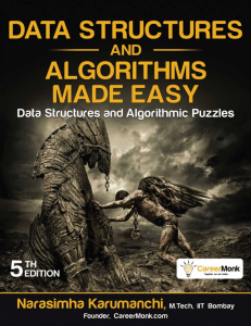 Data Structures and Algorithms Narasimha