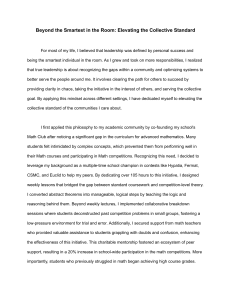 Beyond the Smartest in the Room: Leadership & Community Impact