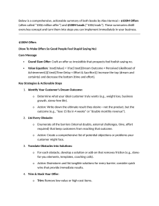 Alex Hormozi Book Summary: $100M Offers & Leads