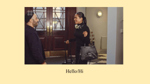 Greeting and Introducing Yourself - English Lesson