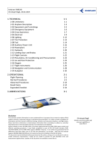Embraer EMB145 Technical Summary