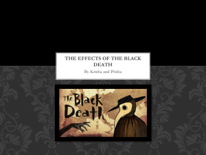 Effects of the Black Death Presentation