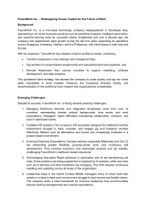 FutureWork Inc. Case Study: Redesigning Human Capital