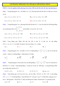 Ecuaciones de Esferas: Prueba de Geometr&iacute;a Anal&iacute;tica