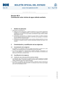 Norma Espa&ntilde;ola: Contribuci&oacute;n Solar M&iacute;nima para Agua Caliente