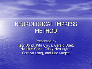 Neurological Impress Method: Reading Fluency Intervention