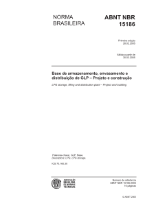 ABNT NBR 15186:2005 - Projeto e constru&ccedil;&atilde;o de base de GLP