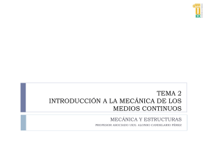 Introducci&oacute;n a la Mec&aacute;nica de los Medios Continuos