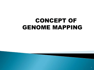 Concept of Genome Mapping: Genetic and Physical Mapping