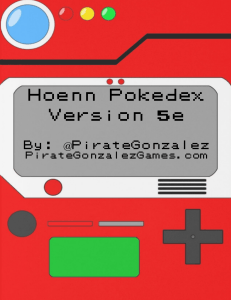 Hoenn Pokedex 5e - Pok&eacute;mon Stats & Abilities Guide