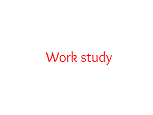 Work Study: Method Study & Work Measurement Guide